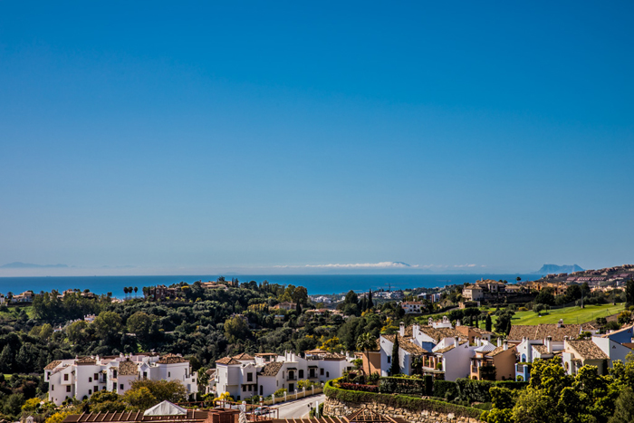 Costa del Sol views from Benahavis apartment