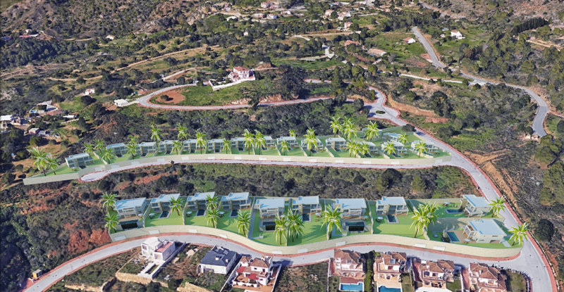 Contemporary villas for sale in Mijas, Costa del Sol