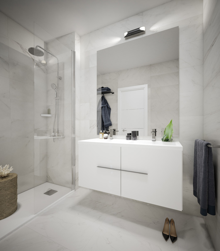 Sea view apartments for sale in Mijas Costa