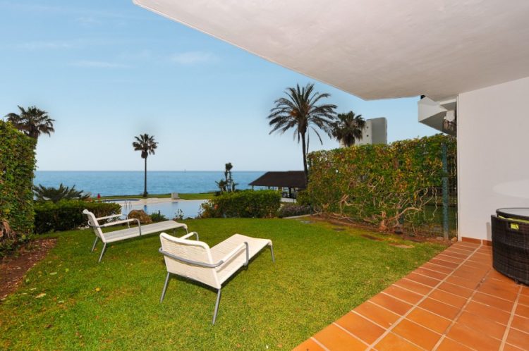 Beachfront property for sale in Mijas Costa