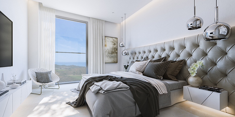 Sea view apartments for sale in Calanova Golf, Mijas Costa