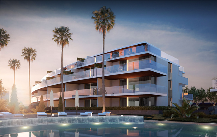 Sea view apartments for sale in Calanova Golf, Mijas Costa