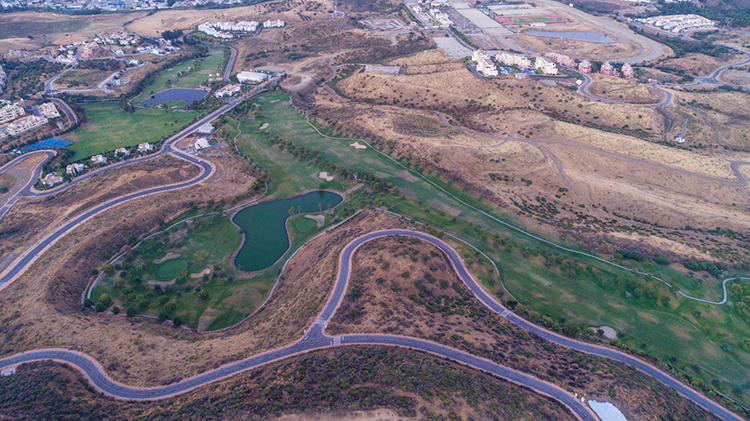 Sea view golf apartments for sale in Mijas Costa