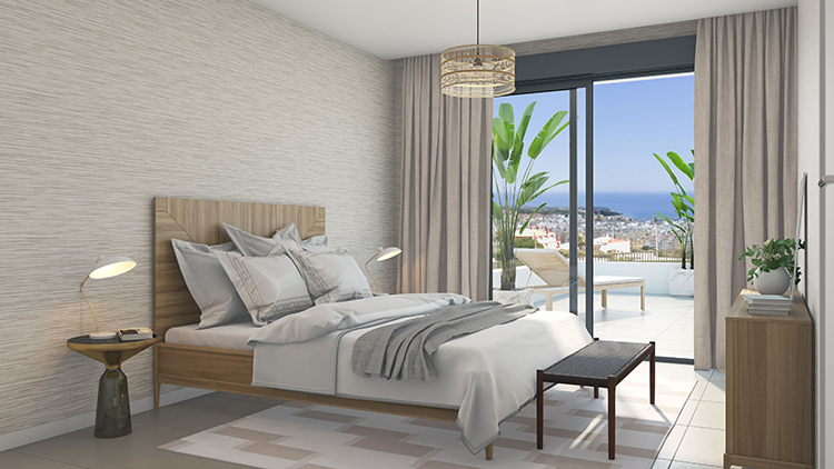 Sea view apartments for sale in Estepona