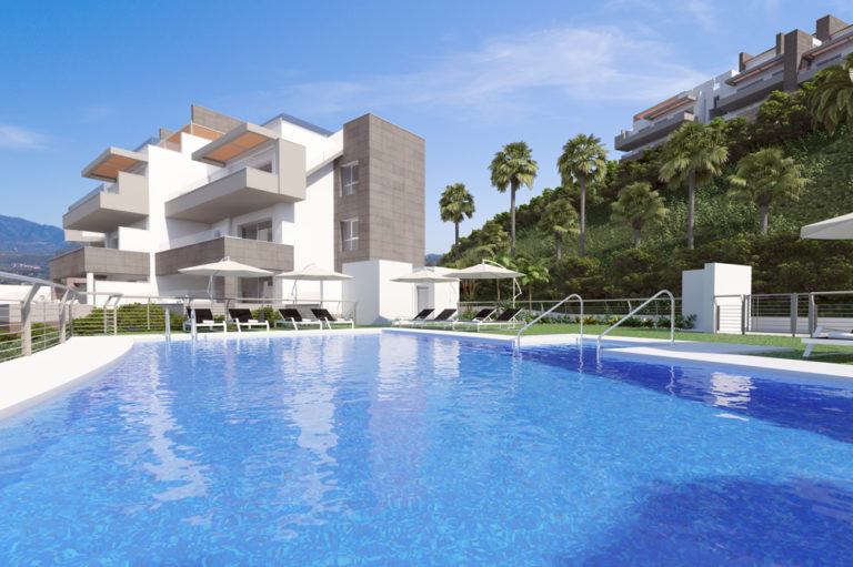 Golf view apartments for sale in La Cala de Mijas RAD Property Services