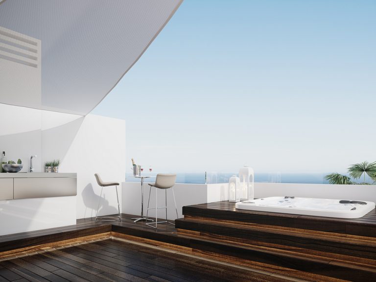 Contemporary townhouses for sale in Benalmádena Pueblo RAD Property